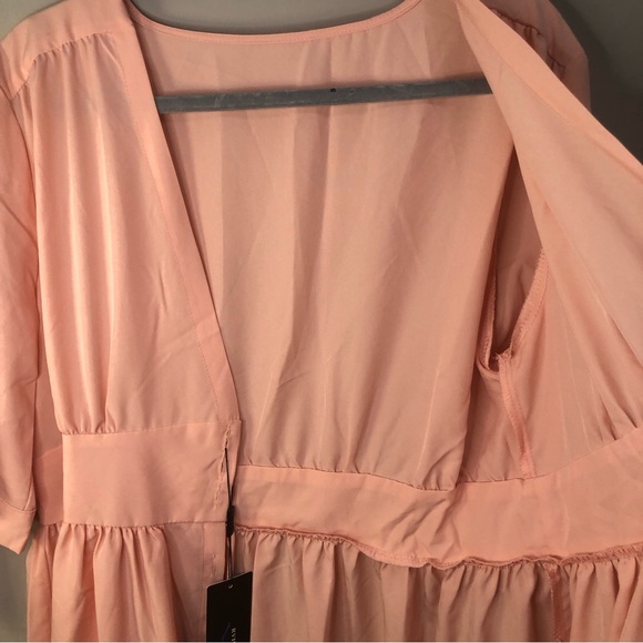 Women's Loose Short Sleeve Button Down Sundress Spring and Summer Casual Dresses - Picture 13 of 16